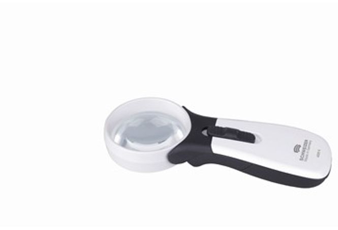 Hovedbilde Lupe med led lys 24D/7X, ...