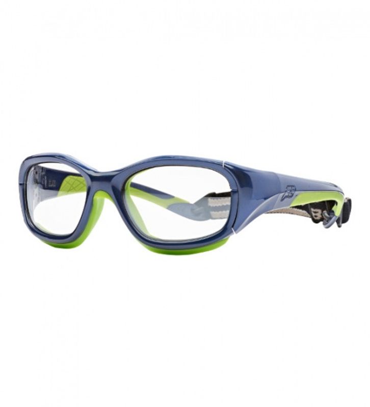 Sportsbrille barn med styrke, Slam Navy/Green