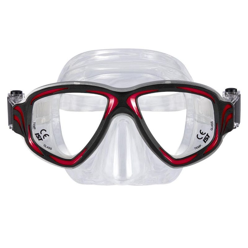 IST Dykkermaske med Rx styrke- M 200- Rød