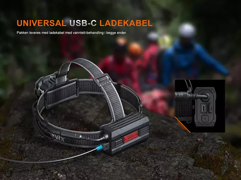 Fenix HP35R SAR Hodelykt 4000LM