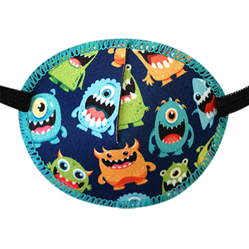 Øyelapp med hodestrikk- Monster